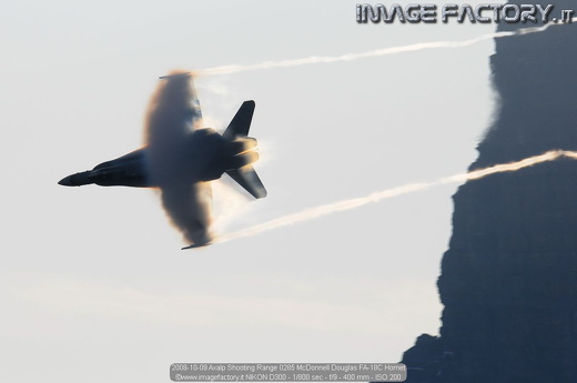 2008-10-09 Axalp Shooting Range 0285 McDonnell Douglas FA-18C Hornet